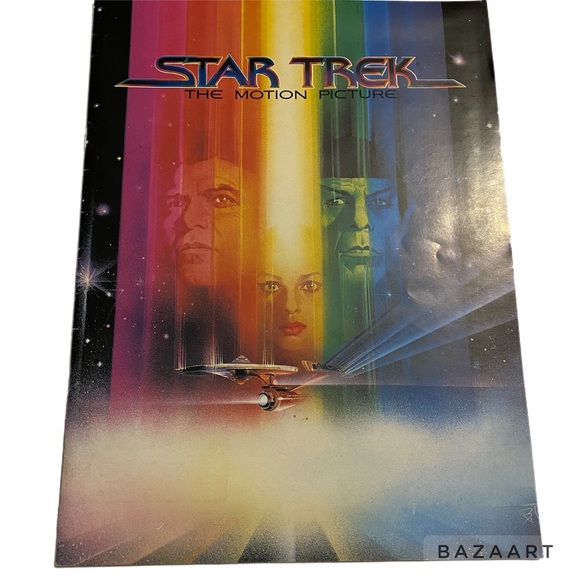 Star Trek Art Rare Vintage Star Trek The Motion Picture Movie